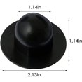 thumbnail image 2 of Swimming Pool Plug, Pool Strainer Hole Plug, Wall Outlet Replacement Fitting In-Ground Pool Filter Pump Strainer Plug for Swimming Pool Parts (5pcs), 2 of 5