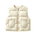 thumbnail image 4 of StSilkitty Puffer Vest for Boys Girls Zip up Sleeveless Crewneck Jacket Vests Fall Winter Lightweight Outdoor Warm Coats, 4 of 6