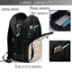 thumbnail image 4 of Balery Tulips Flowers Mochila con carga USB para hombre y mujer - Mochila impermeable y antirrobo para laptop con puerto USB para viajes, trabajo, 4 of 7