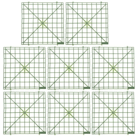 

HOMEMAXS 8Pcs Decorative Flower Grid Panels Wedding Adornment Flower Arrangement Shelves