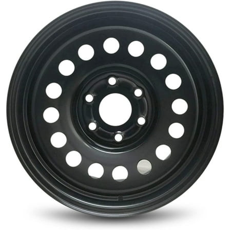 Wheel For 2007-2020 Cadillac Escalade ESV 17 inch 6 Lug Black Steel Rim Fits R17 Tire