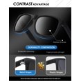thumbnail image 2 of Shiyou-Lunettes de Soleil Polarisées pour Hommes et Femmes, Rétro avec Protection UV pour Pêche, Course, Conduite, 3 Packs, 2 of 4