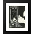 thumbnail image 2 of Harry Clarke 14x18 Black Modern Framed Museum Art Print Titled - He Thought the Princess was His Queen (1922), 2 of 5