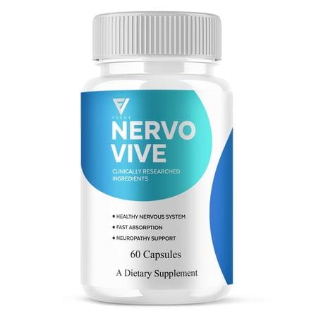 Nervo Vive Health Support, NervoVive Advanced Daily Overall Health Formula (60 Capsules)