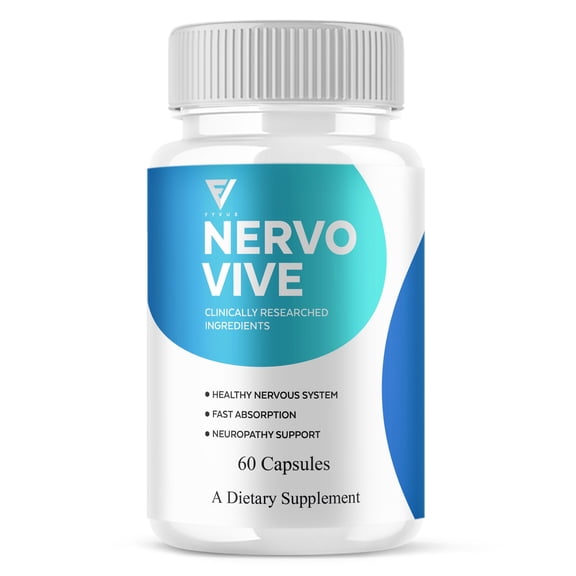 Nervo Vive Health Support, NervoVive Advanced Daily Overall Health Formula (60 Capsules)