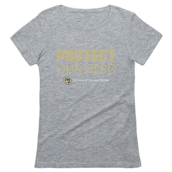 Tstars Colorado Buffaloes Campus Apparel Protect Our Herd Women T Shirt