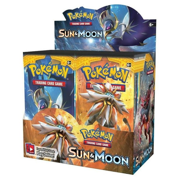 Pokemon TCG Sun & Moon Booster Box, 36 Packs