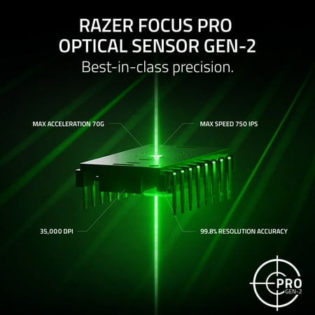 Razer - Viper V3 Pro Ultra-Lightweight Wireless Optical Gaming Mouse with 95 Hour Battery Life - White