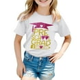 thumbnail image 4 of Glisme Kindergarten Graduation Shirt For Girl: Last Day Of School Shirt Kids 2025 Preschool Graduation Tee Top White Skin Friendly Tee Size 3-4 Years, 4 of 4
