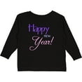 thumbnail image 3 of Inktastic Happy New Year Colorful Boys or Girls Long Sleeve Toddler T-Shirt, 3 of 5