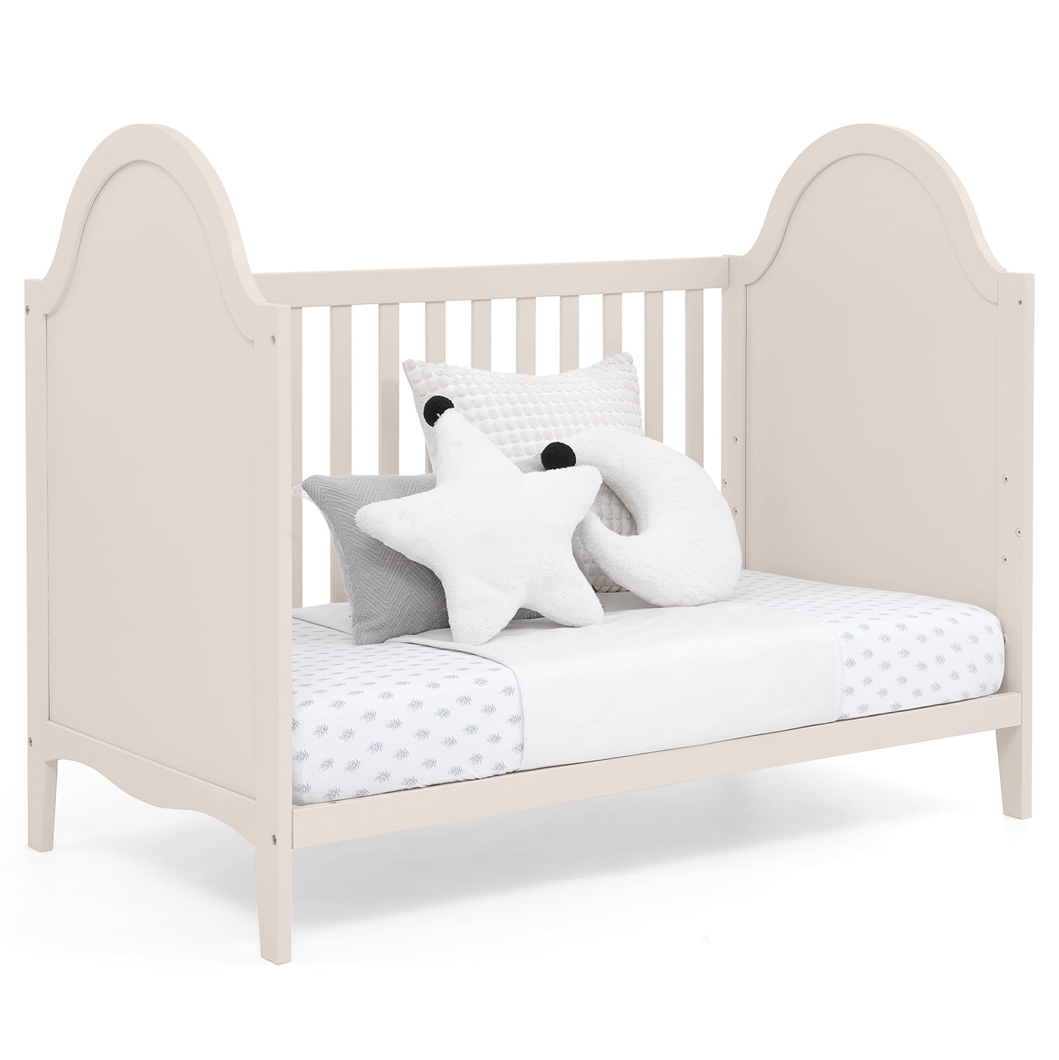 Delta Children Willa 4-in-1 Convertible Crib, Soft Beige