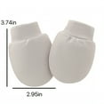 thumbnail image 3 of TELOLY 8 Pairs Baby Mittens,Cotton Baby Mittens Newborn,Mittens for Newborn Baby Boy for 0-1 Years, 3 of 6