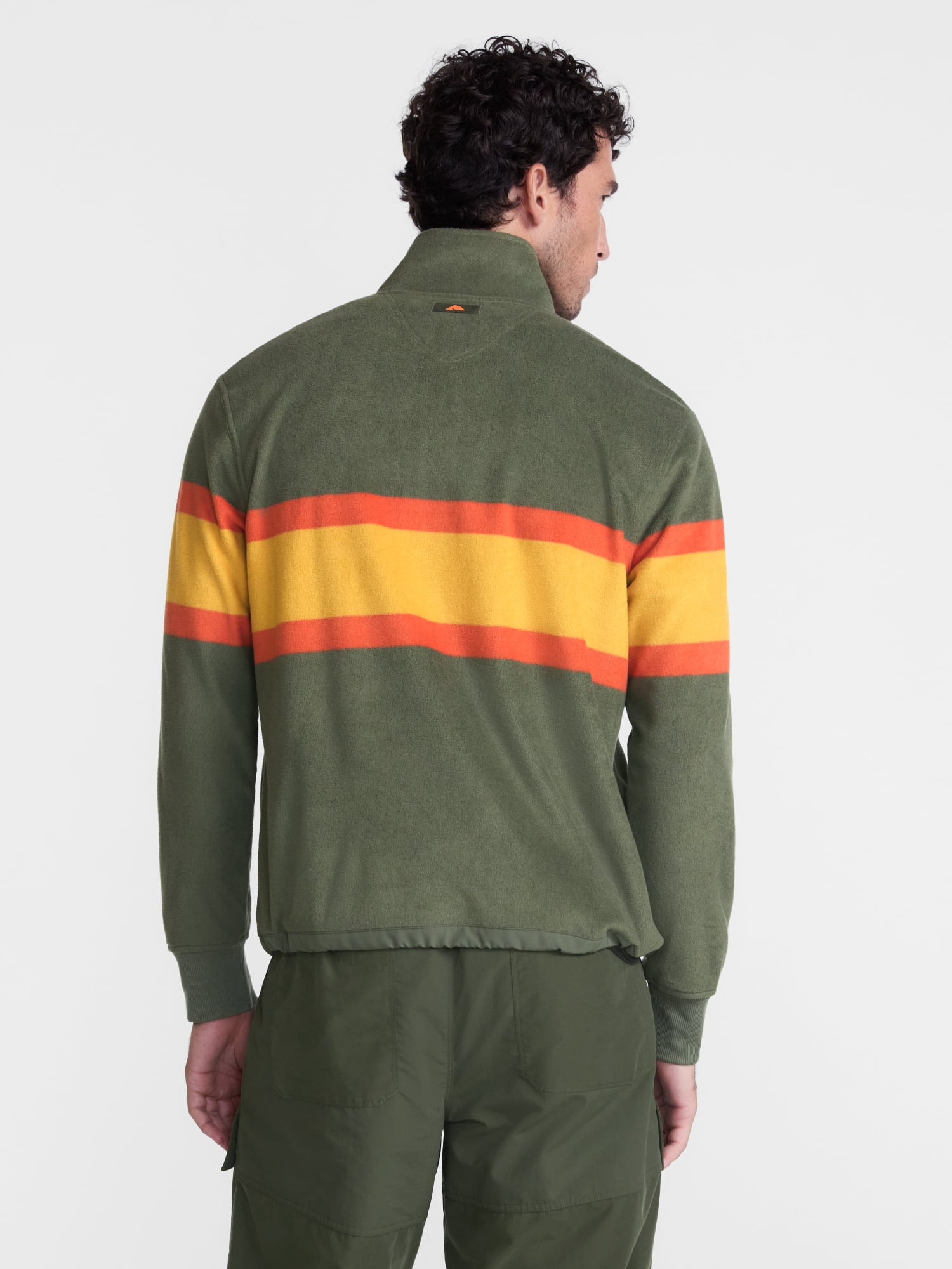 Ozark Trail Men's Rugby Shirt with Long Sleeves, Size S-3XL