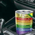 thumbnail image 4 of Personalized LGBT Tumbler Travel Coffee Insulated Cute Cup With Lids Stainless Steel Double Wall Vacuum Gifts For Him Her Friend Gay Lesbian Proud on Anniversary Pride Month, 4 of 6