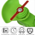 thumbnail image 3 of LEEYNEER100 Pcs String Trimmer Head Blades Replace  Weed Eater Wacker Blades Plastic Replacement(Red), 3 of 7