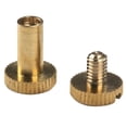 thumbnail image 4 of Dritz Short Post Chicago Screws, 3 Count, Brass, 4 of 6