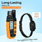 Dog Shock Collar with Remote - [New Edition] 3300FT Dog Training Collar for Large Medium Small Dogs (8-150lbs) Waterproof Rechargeable E Collar with Beep, Vibration, Safe Shock