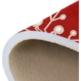 thumbnail image 7 of SKYSONIC Christmas Snowflakes Non-Slip Area Rug, Red Floor Carpet Comfort Floor Mats Decor for Indoor Front Porch Living Room Bedroom Kitchen, 36"x24", 7 of 7