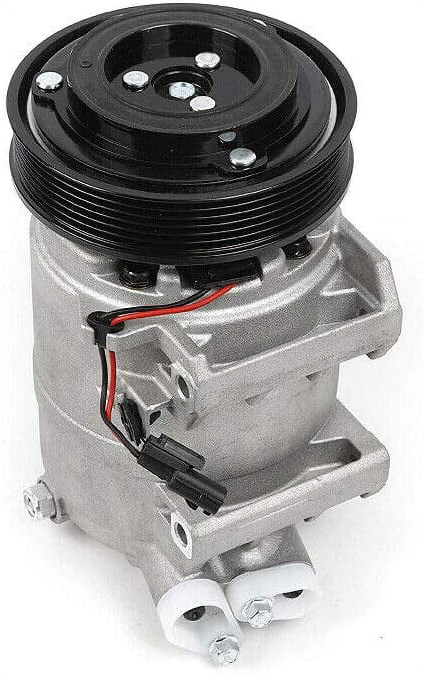 FETCOI AC Compressor & A/C Clutch A/C Air Conditioner Compressor Compatible with Nissan Rogue 2.5L 5L 2008 2009 2010 2011 2012 2013 92610JM01C