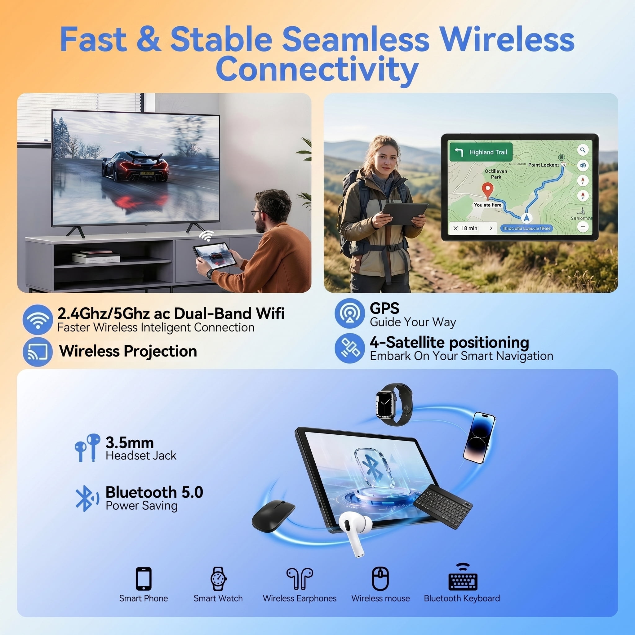 Android 16 Tablet,10 Inch Tablet,12GB RAM 64GB ROM,MTK6769 Octa-Core,5G WiFi,Face Unclocked,21MP Camera,BT 5.0,GPS Tableta,6000mAh,Electronics Tablets with Keyboard Mouse Stylus