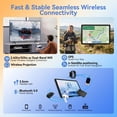 thumbnail image 5 of Android 16 Tablet,10 Inch Tablet,12GB RAM 64GB ROM,MTK6769 Octa-Core,5G WiFi,Face Unclocked,21MP Camera,BT 5.0,GPS Tableta,6000mAh,Electronics Tablets with Keyboard Mouse Stylus, 5 of 10