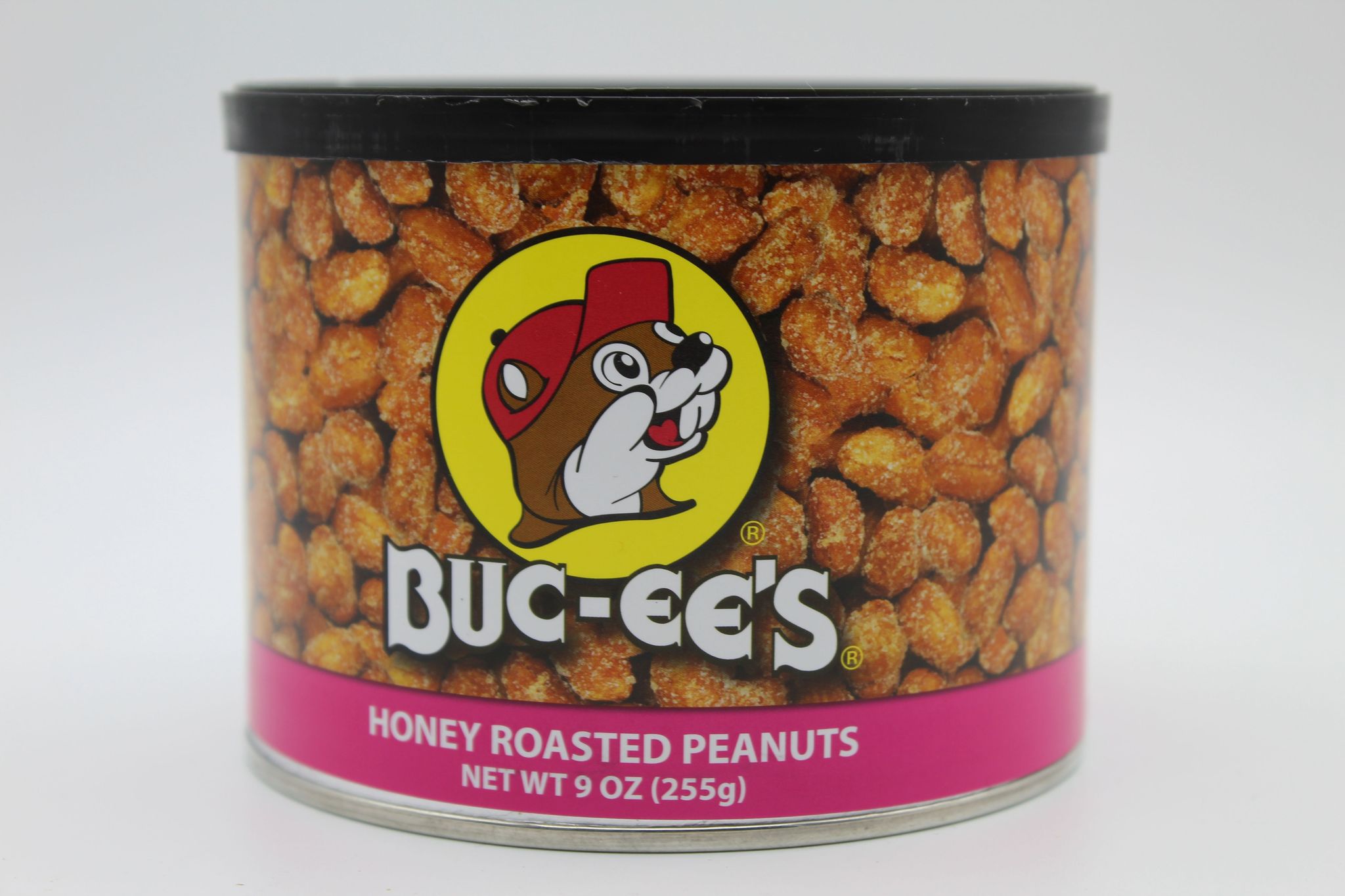 Bucee's Honey Roasted Peanuts in Resealable Can, 9 Ounces