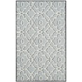thumbnail image 2 of SAFAVIEH Four Seasons Nowell Geometric Polyester Area Rug, Grey/Ivory, 3'6" x 5'6", 2 of 6