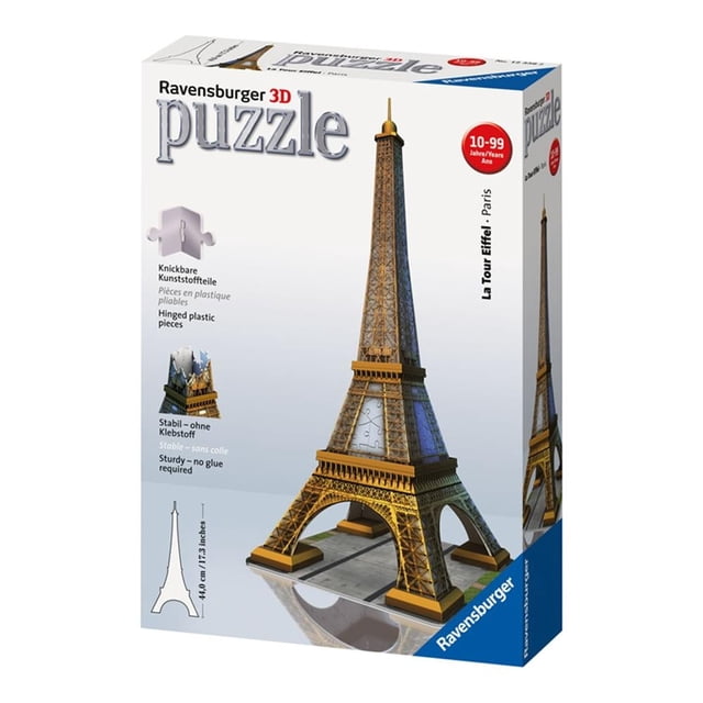 Rompecabezas 3D Ravensburger La Torre Eiffel 216 piezas