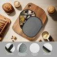 thumbnail image 4 of Pofeuu Forest Panda Print Silicone Pot Mat Mitten With Hanging Loop Heat Resistant Oven Mitts Non-Slip Bbq Baking Smoking Potholders, 4 of 7