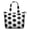 Large, variant on Weekender Bag Featuring American Food Swich Prints Large Capacity Travel Tote Bag with Hamburger Junk Food Designs, Lightweight Adjustable Strap for Weekend Trips