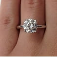 thumbnail image 4 of Amore Engagement Ring Women 1 Ct Moissanite 14K Gold Solitaire Ginger Lyne Collection, 4 of 5