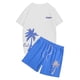 thumbnail image 5 of Playera Para Hombre, Camiseta De Manga Corta Holgada Con Cuello Redondo Y Estampado Informal A La Moda Para Niño Y Niña, 5 of 5