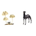 thumbnail image 1 of Escultura De Galgo Con Hojas, Adorno Para Estantería, Decoración Moderna Para El Hogar, Figura De Resina, Centro De Mesa Decorativo, Ideal Para Dormitorio, Regalo Coleccionable., 1 of 8