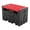 Black+Red, variant on Telyswee 52 Gallon Portable Diesel Fuel Tank with 12V Electric Transfer Pump, High Flow Rate 10 GPM, Durable Diesel Transfer Tank with 13ft Hose & Auto Nozzle for Easy Diesel Transportation