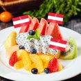 thumbnail image 4 of Country Flag Toothpicks | Cake And Burger Decorative Sticks | Flags For Themed Meals, 4 of 5