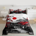 thumbnail image 2 of Castle Fairy Adults Oriental Cherry Blossom Twin Comforter Sets,Japanese Style Bedding Set, 2 of 8