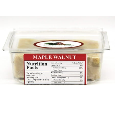 Farmhouse Fudge: Maple Walnut Fudge (8 Ounces) Farmhouse Fudge: Maple Walnut Fudge (8 Ounces)