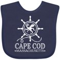 thumbnail image 3 of Inktastic Cape Cod Massachusetts Nautical Boys or Girls Baby Bib, 3 of 4