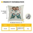 thumbnail image 4 of Upgraded Personalized Photo Customized Pillowcase For Birthdays And Anniversaries Couple Exclusive R, 4 of 7