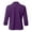 Purple, variant on Aboser Women's Plus Size Blazers Casual Draped Cropped Blazer Solid Lapel Lightweight Jacket Open Front Slim Cardigan