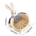 thumbnail image 3 of ToyKingdee Miniature Easter Basket Candy Eggs Baskets Funny Party Favors Rustic Animal Basket Candy Gift Basket for Bedroom Decor, 3 of 6