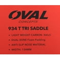 thumbnail image 4 of Oval Concepts 934T Triathlon Road Bike Saddle Carbon Rail Black 206g NEW, 4 of 4