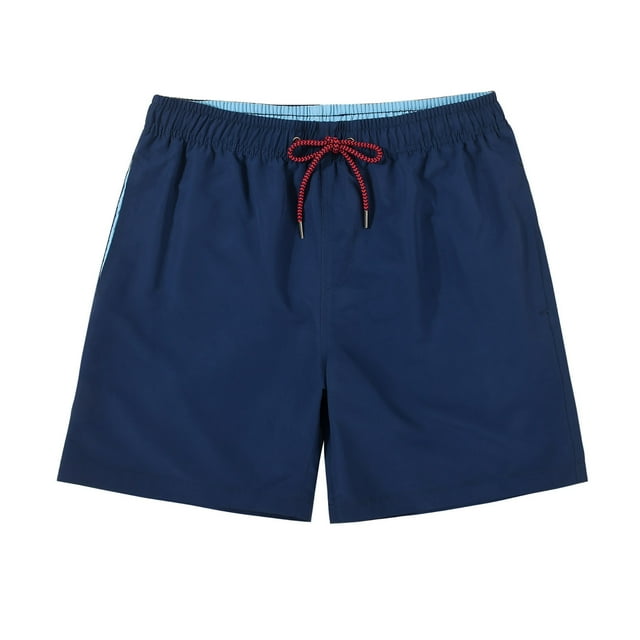 Men's Swim Trunks Fast Dry With Mesh Beach Shorts Bathing Suit Swimwear