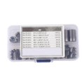 thumbnail image 4 of 50Pcs 302 Stainless Steel Inner Thread Self Tapping Thread Inserts Set Thread Reinforce Repair Tool Threaded Inserts for Metal Thread Inserts for Metal, 4 of 5