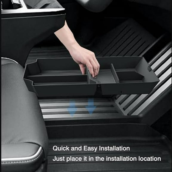 Floor Console Tray Organizer Storage Box For Tesla For Cybertruck 2024 2 Pack Fangkenuo