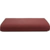 Calvin Klein Home Florence Stitch Fitted Sheet, California King, Deep Berry