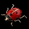 thumbnail image 4 of Broches de Ladybird Fernando Insignia Joyas Ropa Decoración Broche Mariquita Esmaltada Rojo, 4 of 8