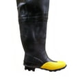 thumbnail image 2 of Herco Heavy Duty Rubber Plain Toe Hip Waders (Black), 2 of 3