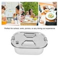 thumbnail image 7 of BIMZUC 304 Stainless Steel Lunch Box – Leakproof, Large Capacity, Insulated, Square Compartment, Portable for Adults, 7 of 7