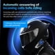 thumbnail image 3 of Motorcycle Helmet Bluetooth Headset with Soft/Hard Mic, IP67 Automatic Answer/Music Control/Intellig, 3 of 5